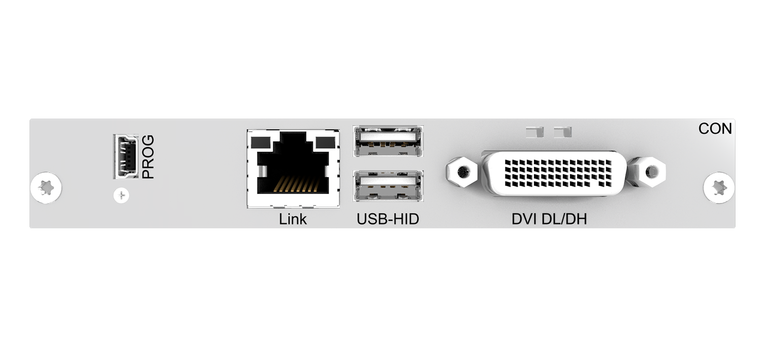 IHSE Draco vario Dual-Head/Dual-Link DVI-Extender (Serie 482)