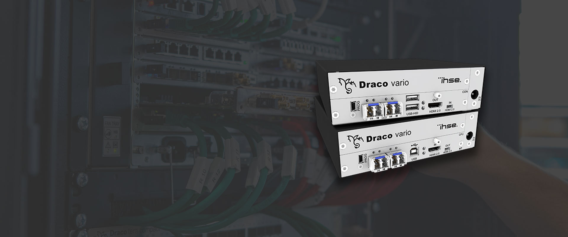 IHSE Draco vario ultra HDMI 2.0 Extender (Serie 495)
